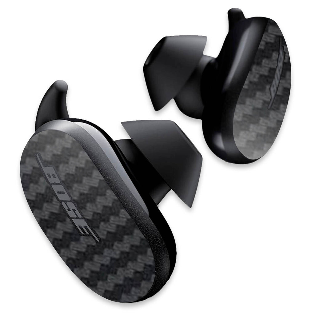Bose QuietComfort Earbud Black Carbon Fibre Skins