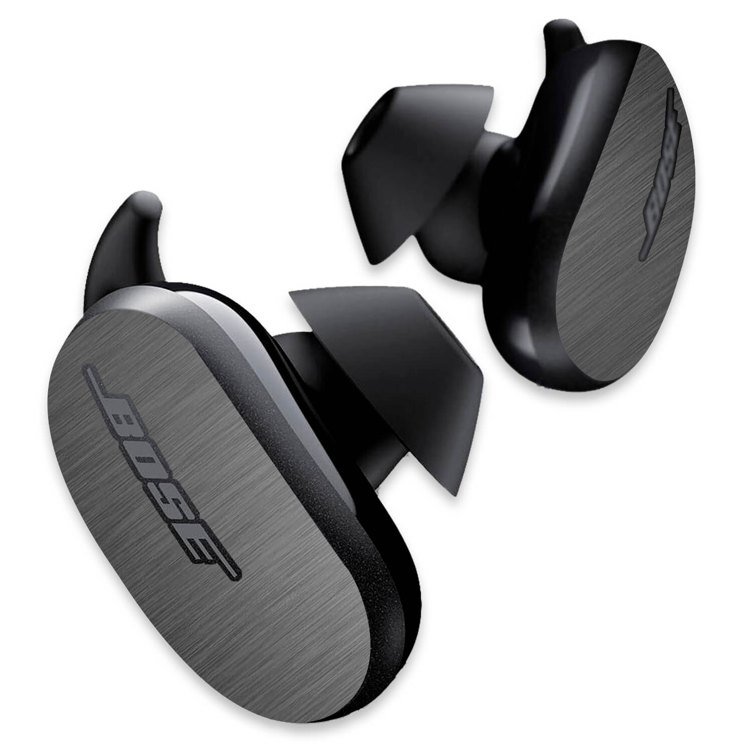 Bose QuietComfort Earbud Brushed Titanium Skins