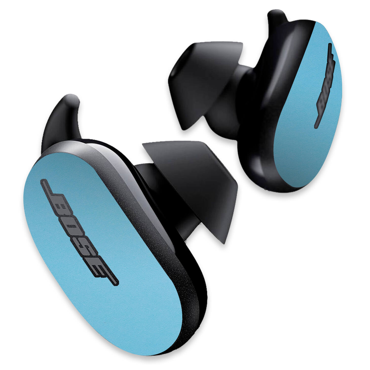 Bose QuietComfort Earbud Textured Matt Light Blue Skins