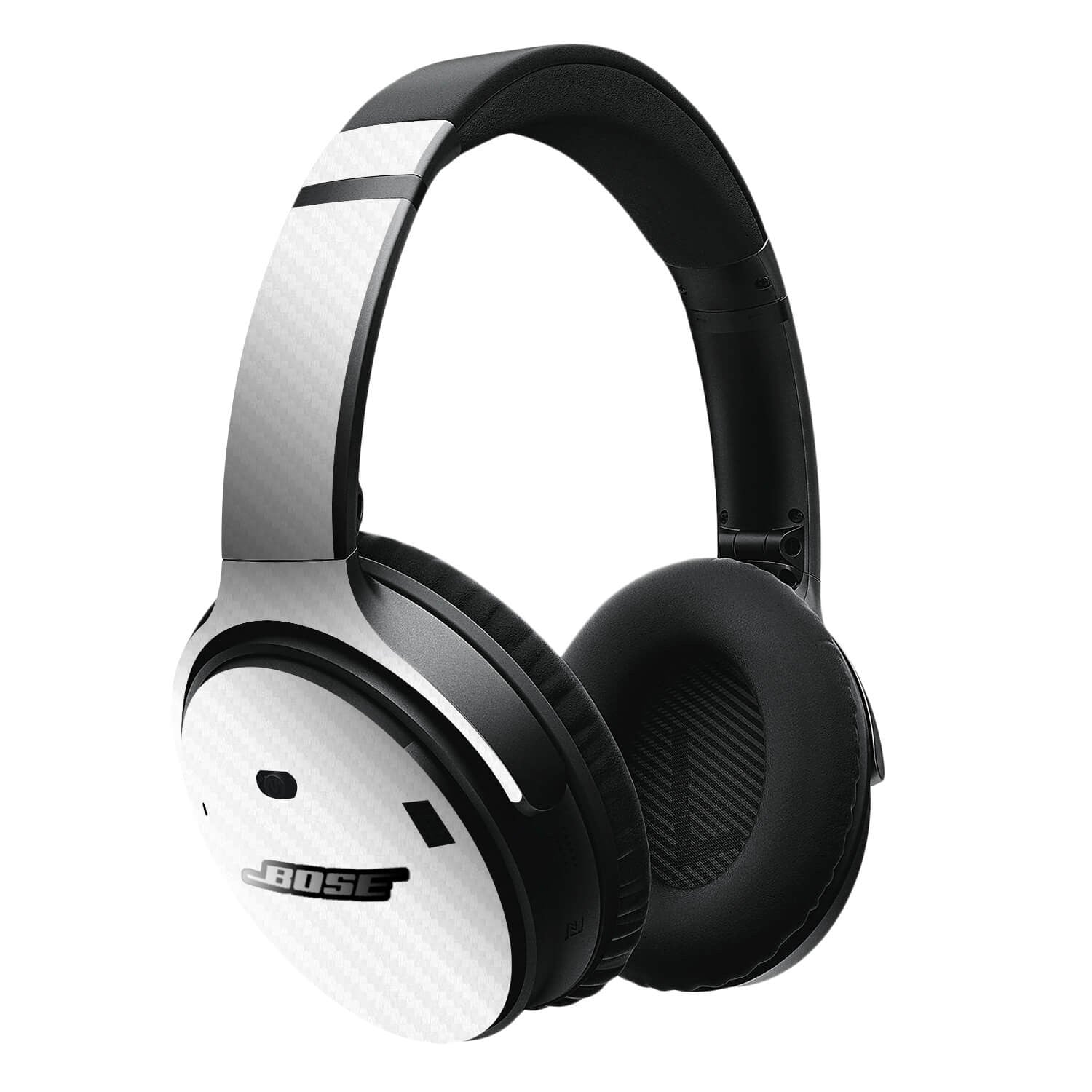 Bose QC35 Headphone White Carbon Skin