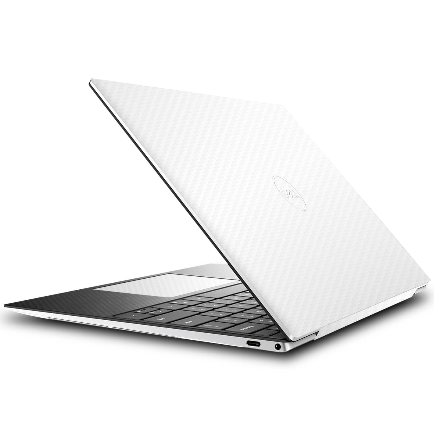 Dell XPS 13 (9310) White Carbon Fibre Skins