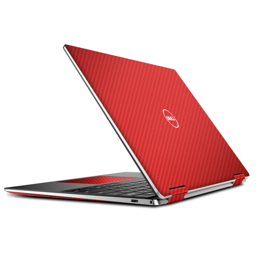 Dell XPS 13 2-in-1 (9310) Red Carbon Fibre Skins