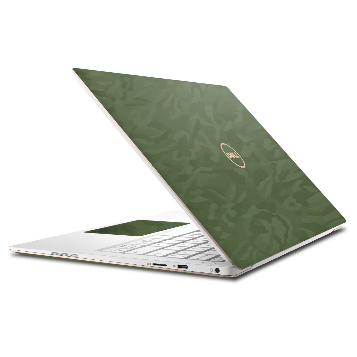 Dell XPS 13 Green Camo Skins 9370