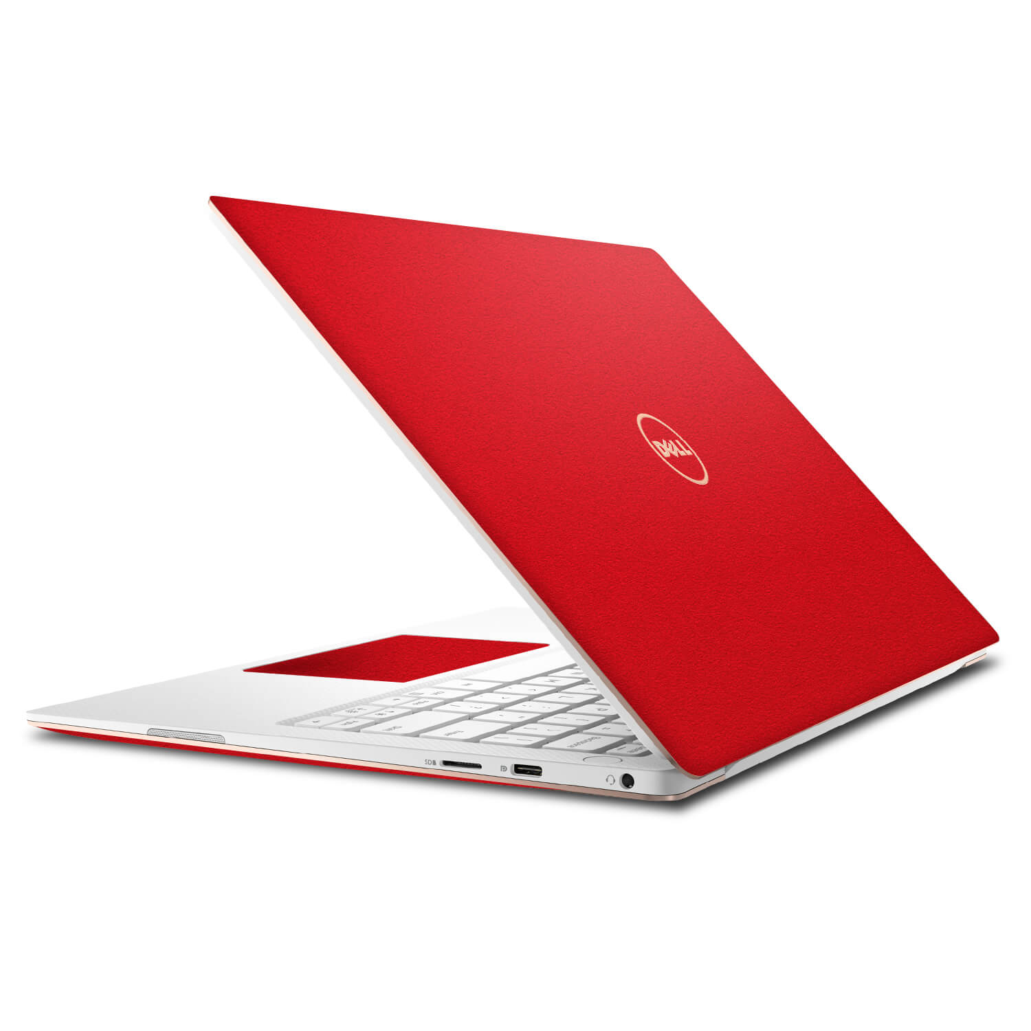 Dell XPS 13 Textured Matt Red Skins 9370