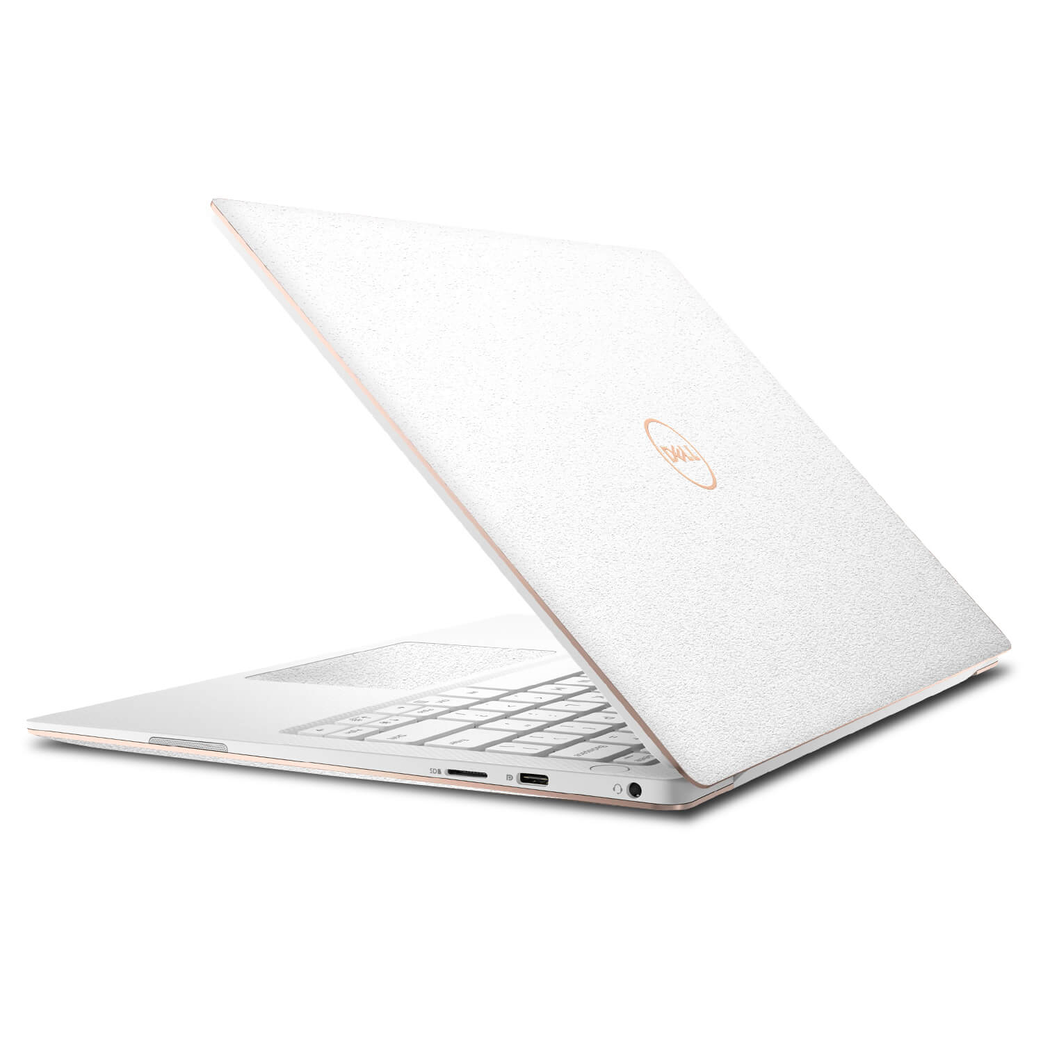 Dell XPS 13 Textured Matt White Skins 9370