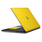 Dell XPS 13 Textured Matt Yellow Skins