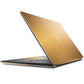 Dell XPS 15 Brushed Gold Skins 7590