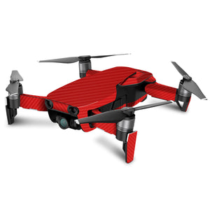 DJI Mavic Air Red Carbon Fibre Skins