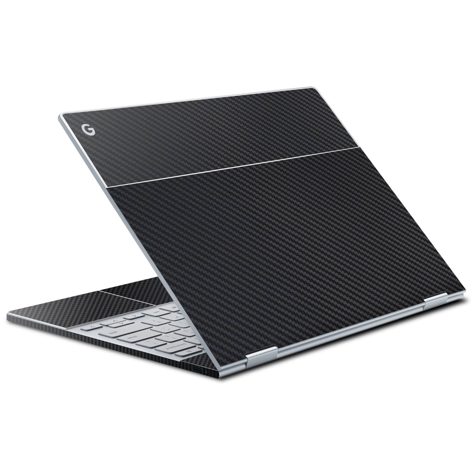 Google Pixelbook Black Carbon Fibre Skins