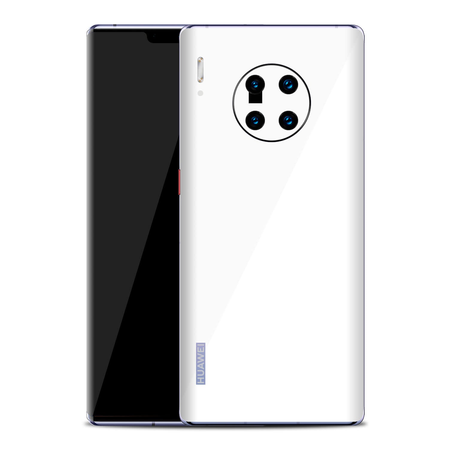Huawei Mate 30 Pro White Gloss Skins