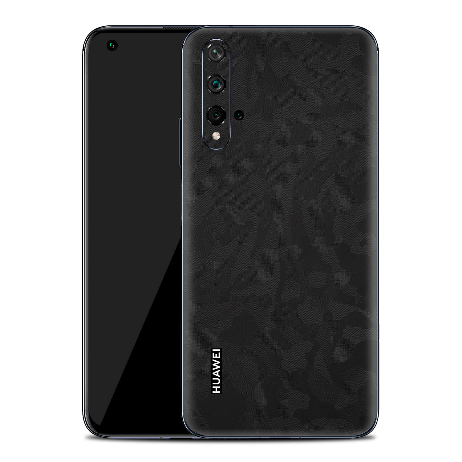 Huawei Nova 5T Black Camo Skins