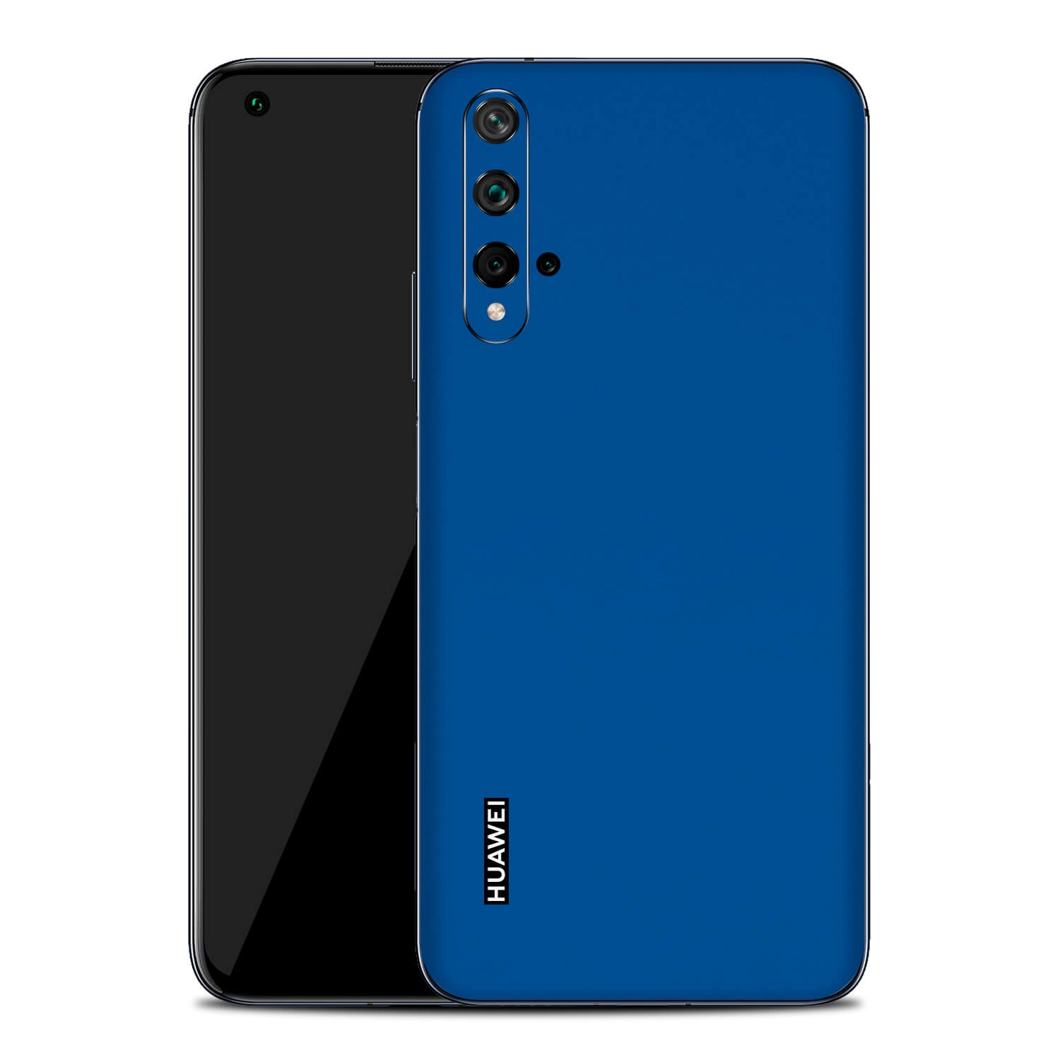 Huawei Nova 5T Textured Matt Royal Blue Skins