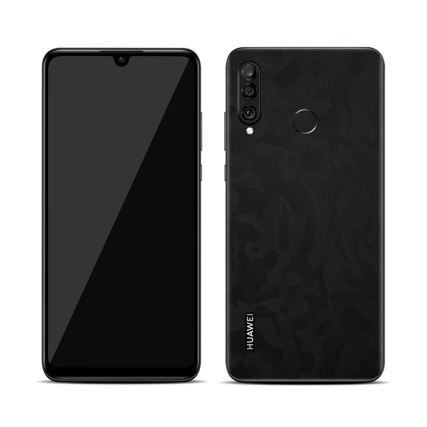 Huawei P30 Lite Black Camo Skins