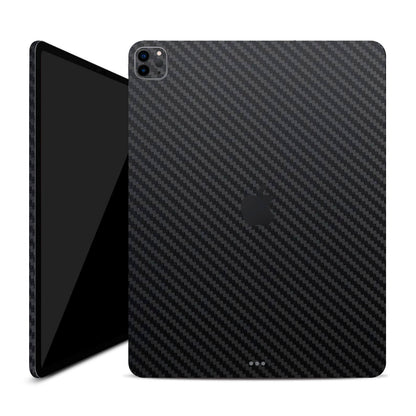 iPad Pro 12.9" (2020, Gen 4) Black Carbon Fibre Skins