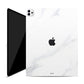 iPad Pro 12.9" (2020, Gen 4) White Marble Skins