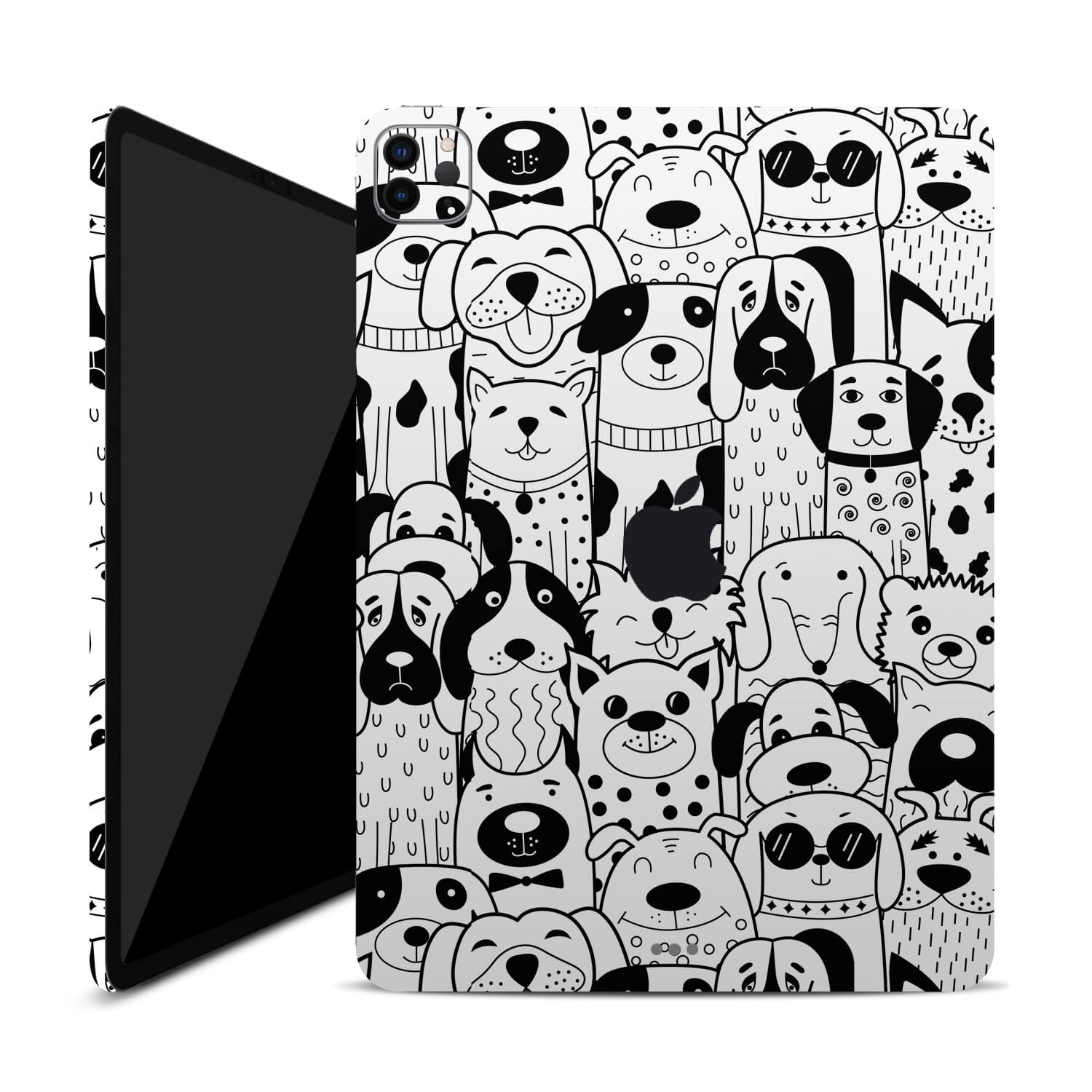 iPad Pro 12.9-inch (2021, Gen 5, M1) Doodles dog skins