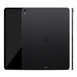 iPad Pro 11" (2018, Gen 1) Black Carbon Fibre Skins