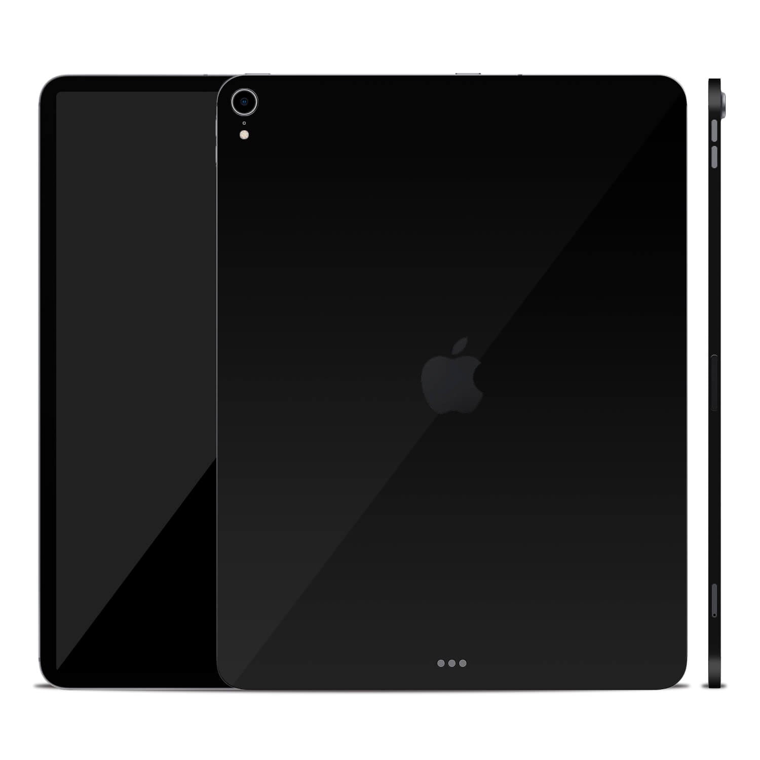 iPad Pro 11" (2018, Gen 1) Black Gloss Skins