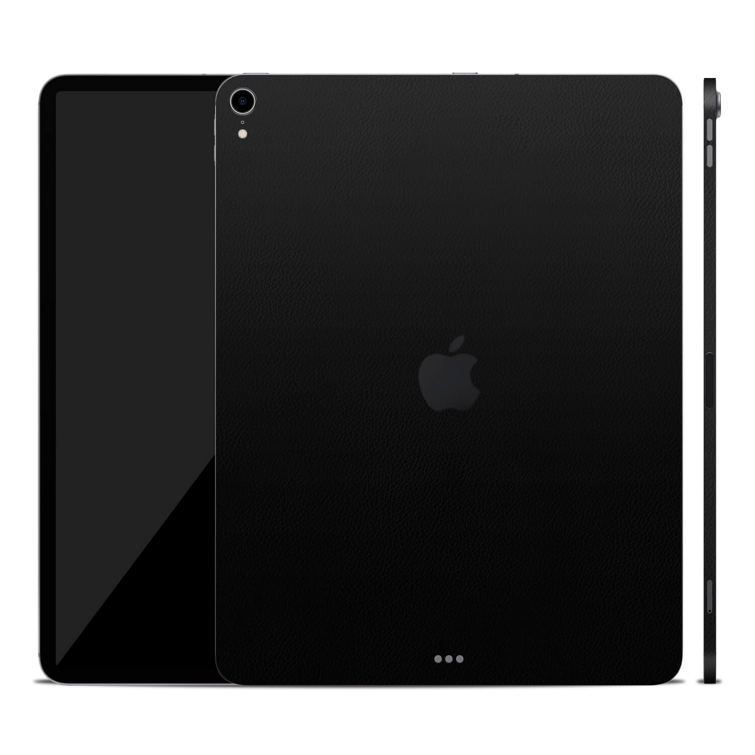 iPad Pro 11" (2018, Gen 1) Black Leather Skins
