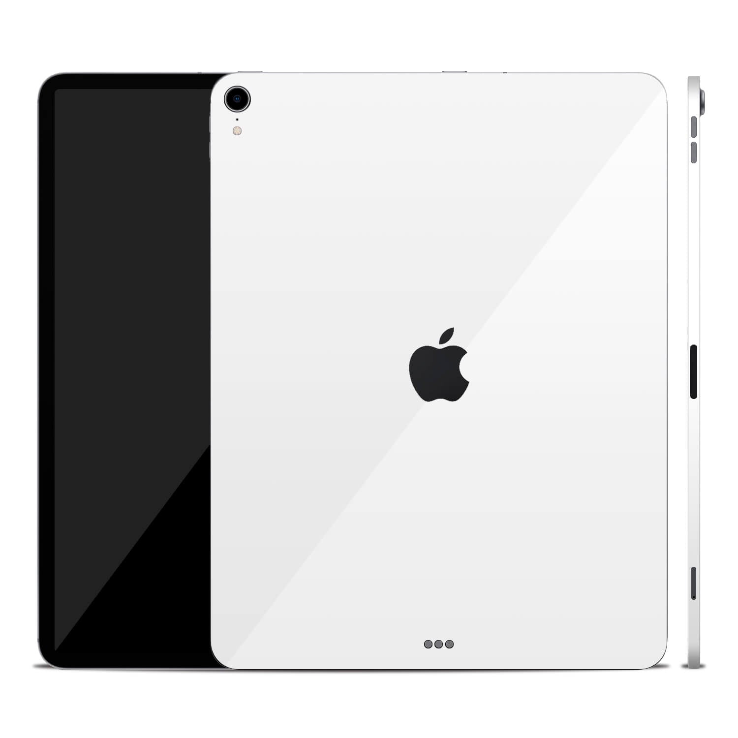 iPad Pro 11" (2018, Gen 1) White Gloss Skins