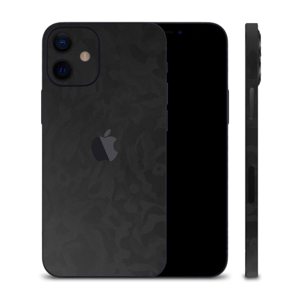 iPhone 12 Black Camo Skins