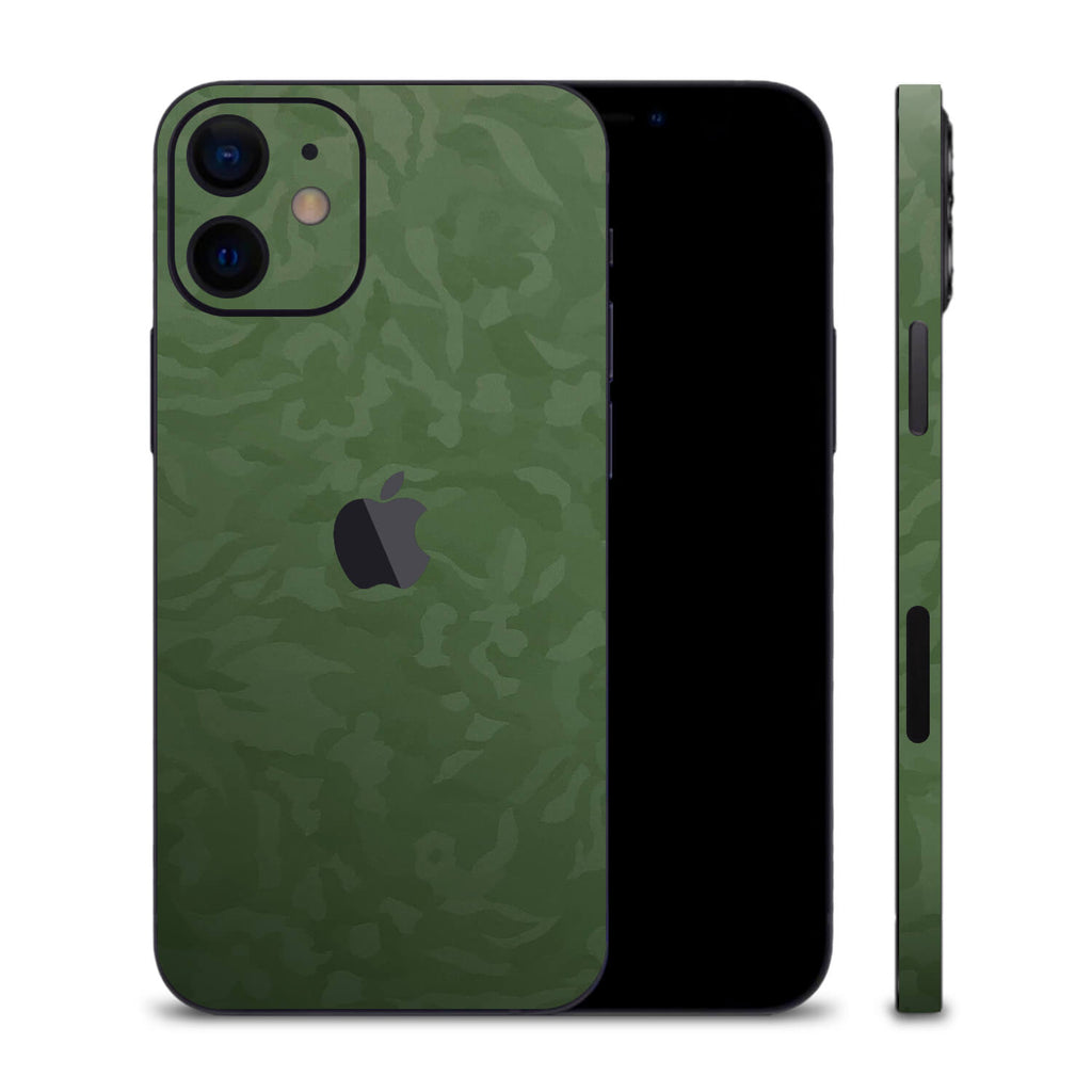 iPhone 12 Green Camo Skins