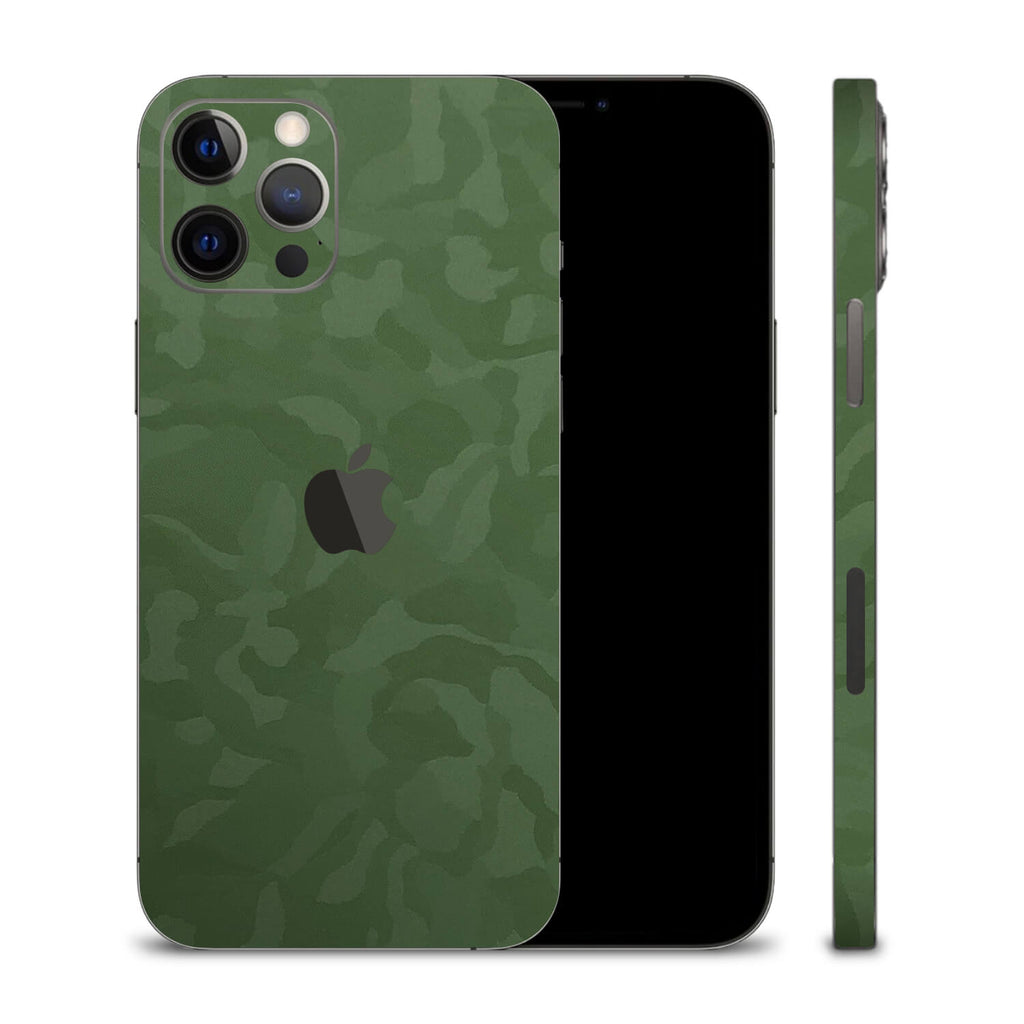 iPhone 12 Pro Max Green Camo Skins