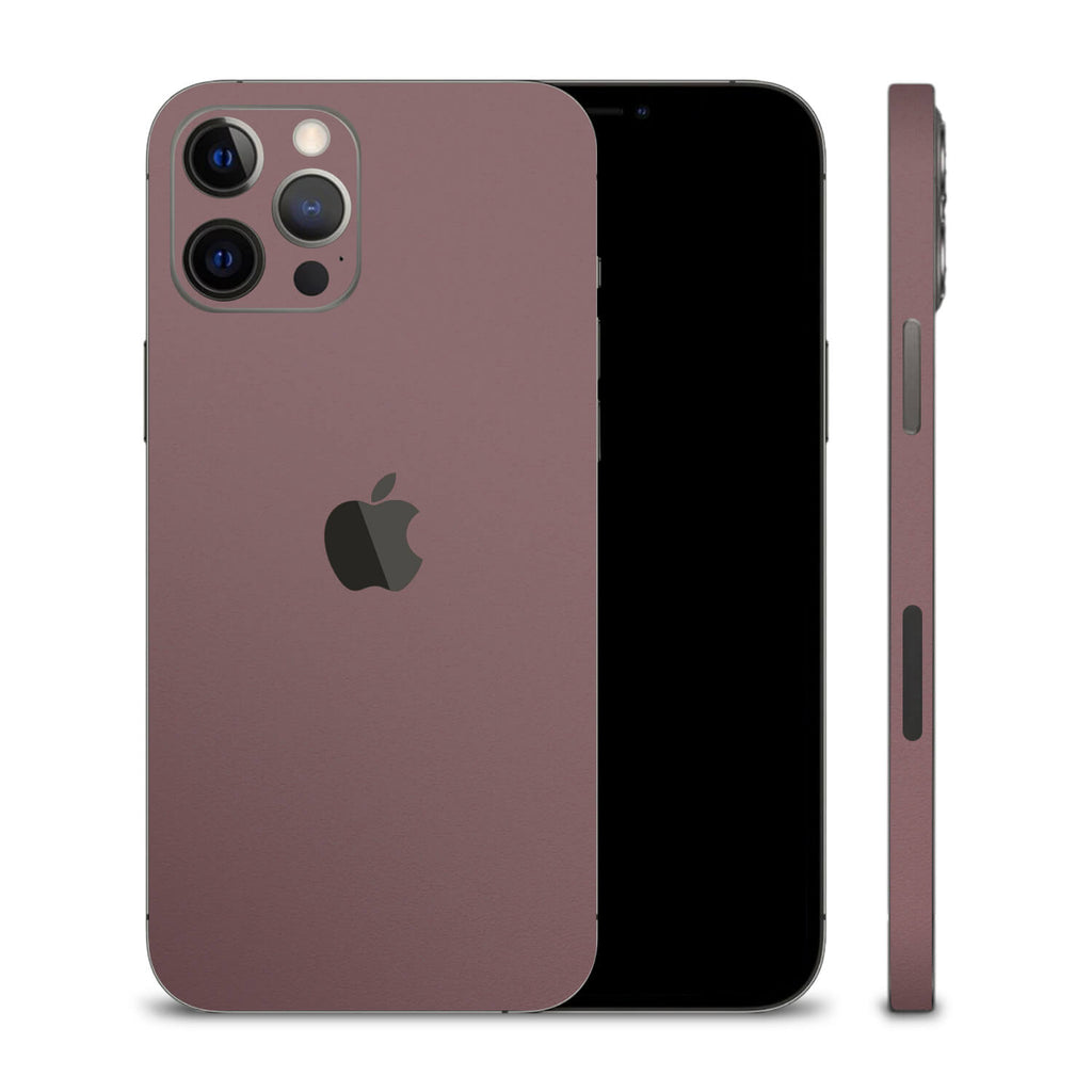 iPhone 12 Pro Max Textured Matt Mulberry Skins