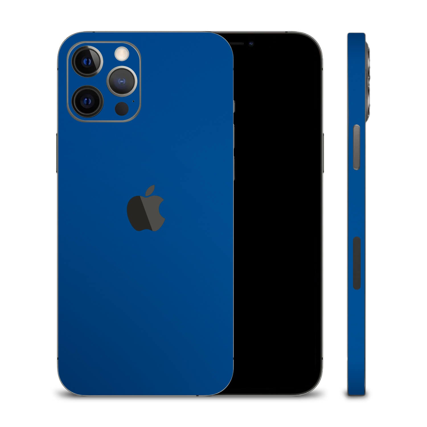 iPhone 12 Pro Textured Matt Royal Blue Skins