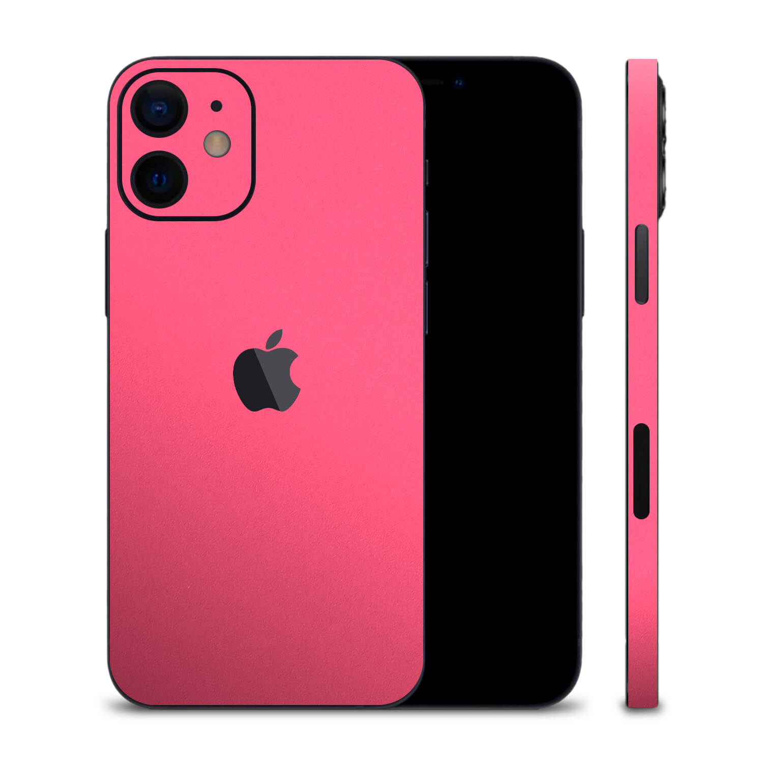 iPhone 12 Mini Textured Matt Pink Skins