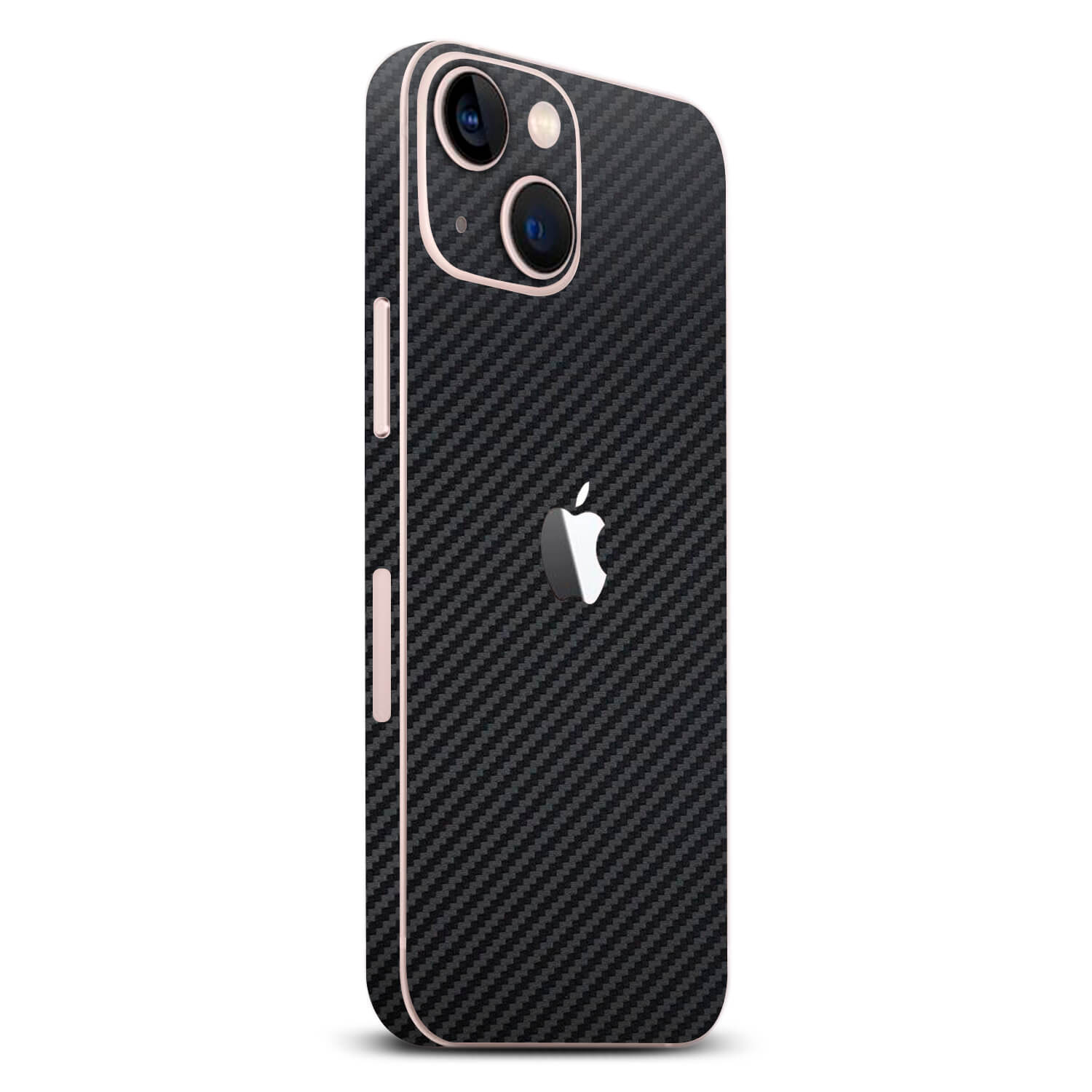 iPhone 13 Mini Black carbon fibre skins