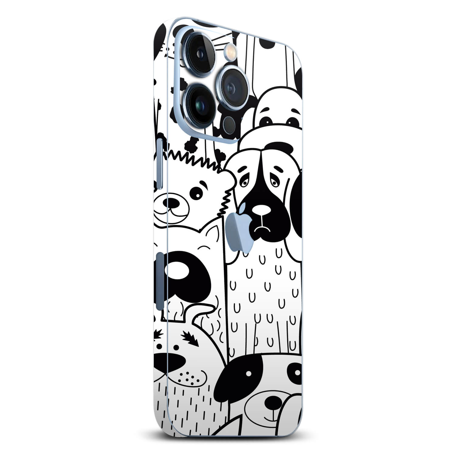 iPhone 13 Pro Max Doodles dog skins