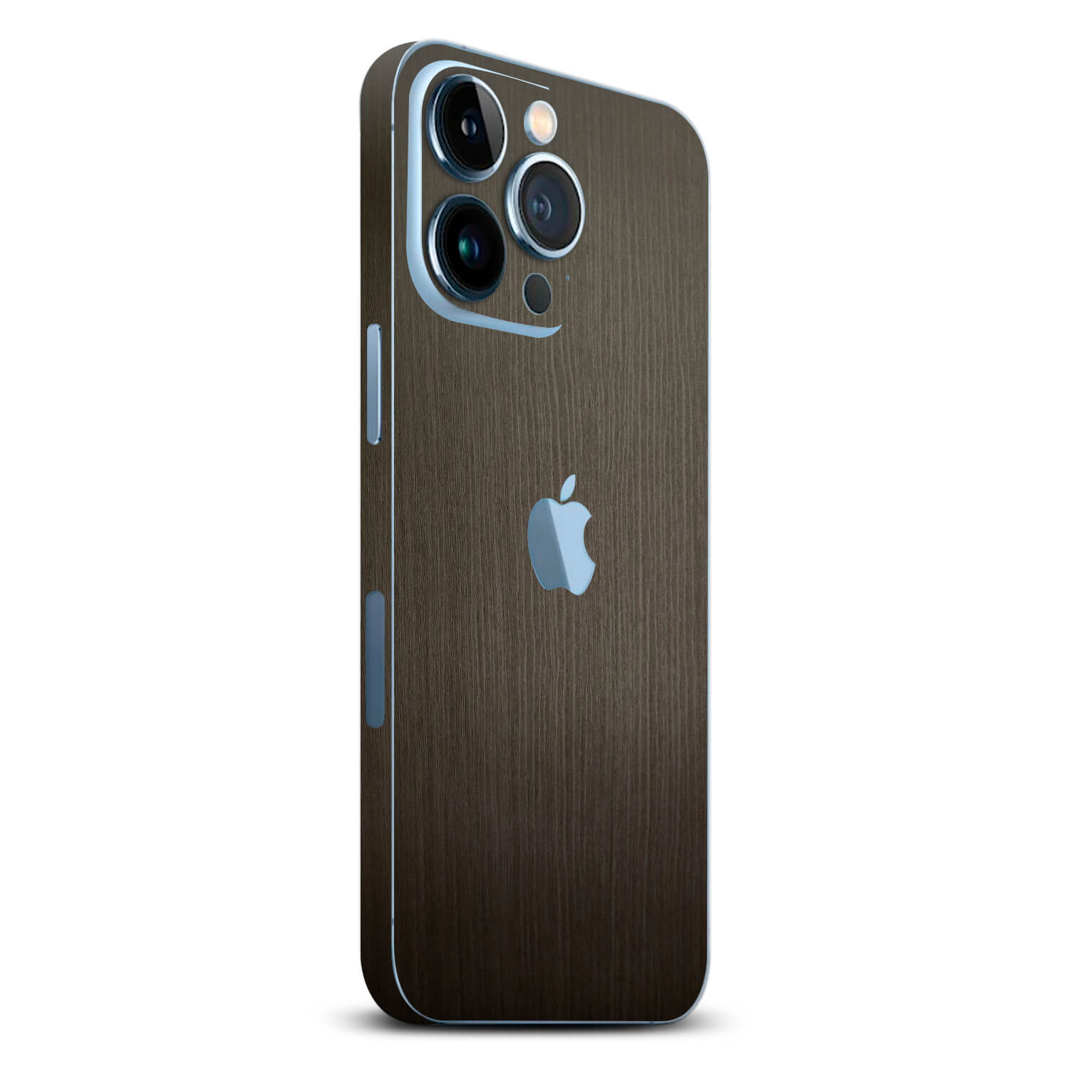 iPhone 13 Pro Max Silverblack wood skins