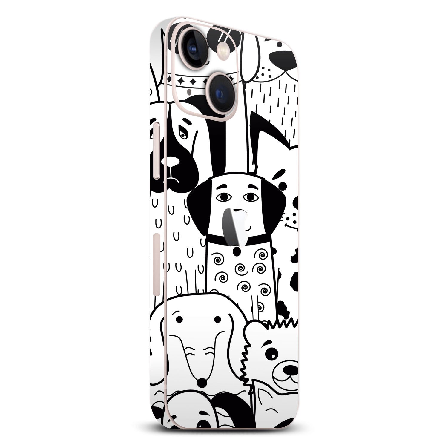 iPhone 13 Doodles dog skins