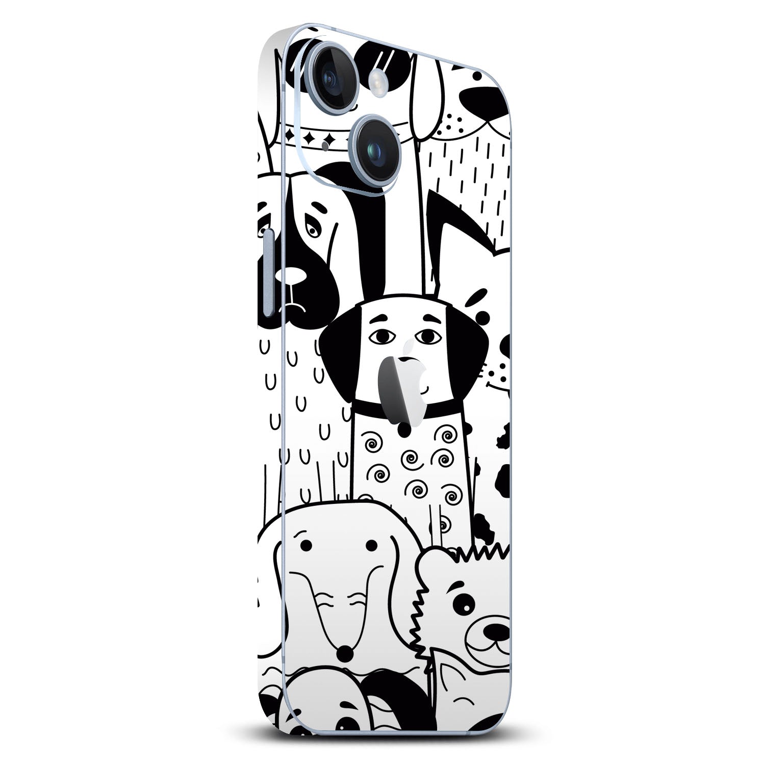 iPhone 14 Plus Doodles dog skins