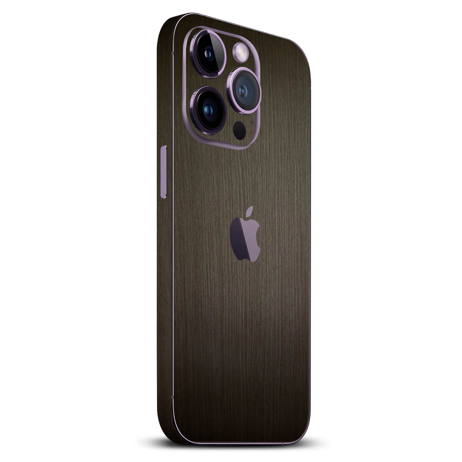 iPhone 14 Pro Max Silverblack wood skins