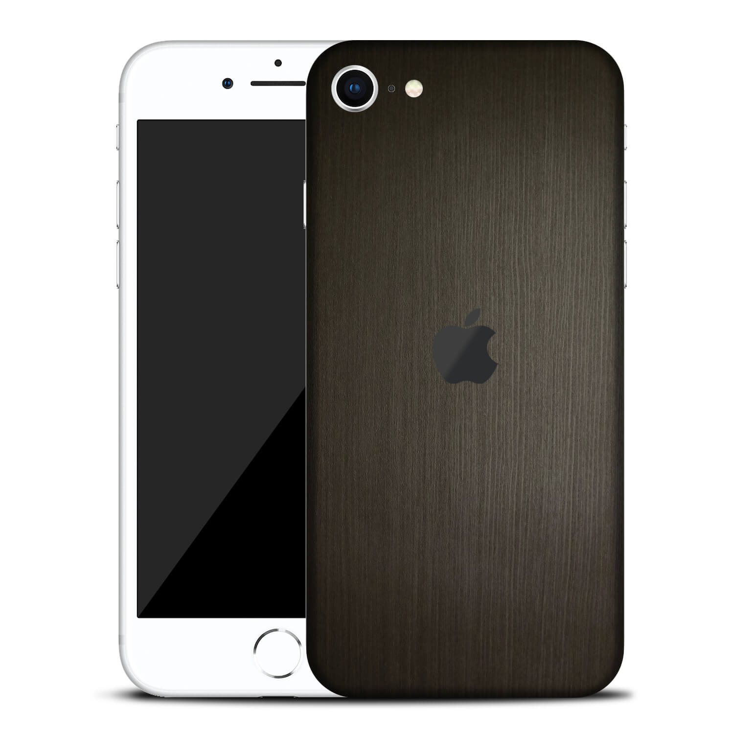 iPhone SE (2020, Gen 2) Silverblack Wood Skins