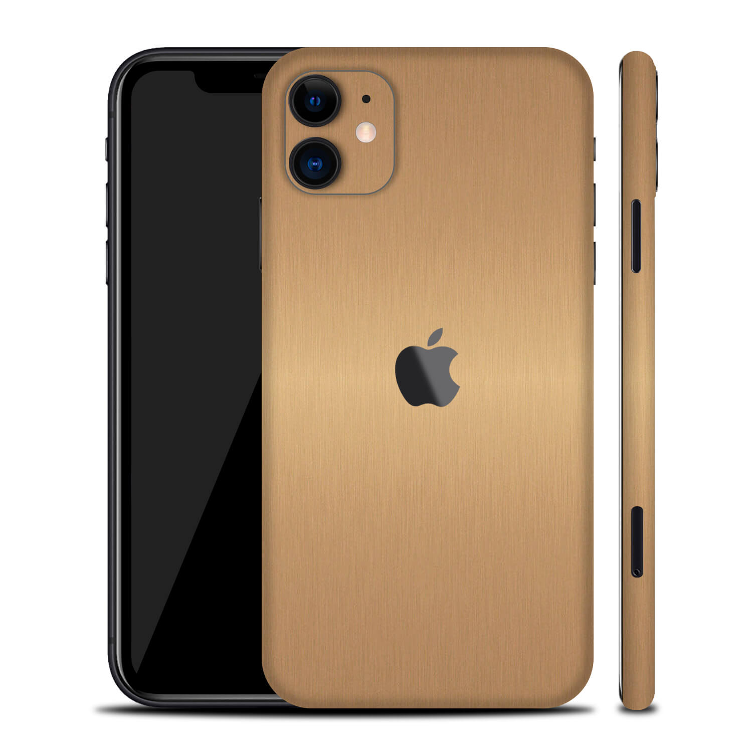 iPhone 11 Brushed Gold Skins