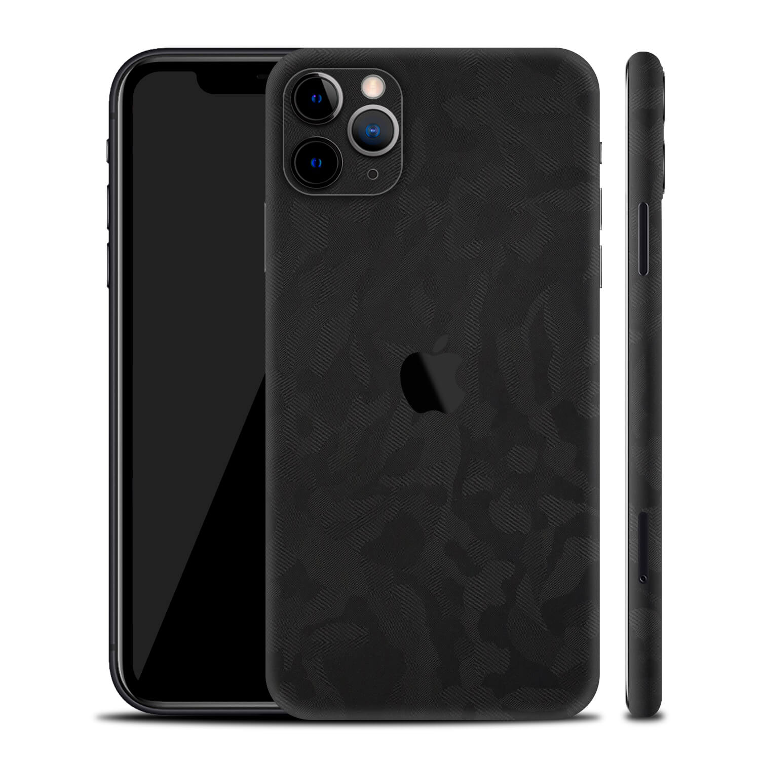 iPhone 11 Pro Max Black Camo Skins