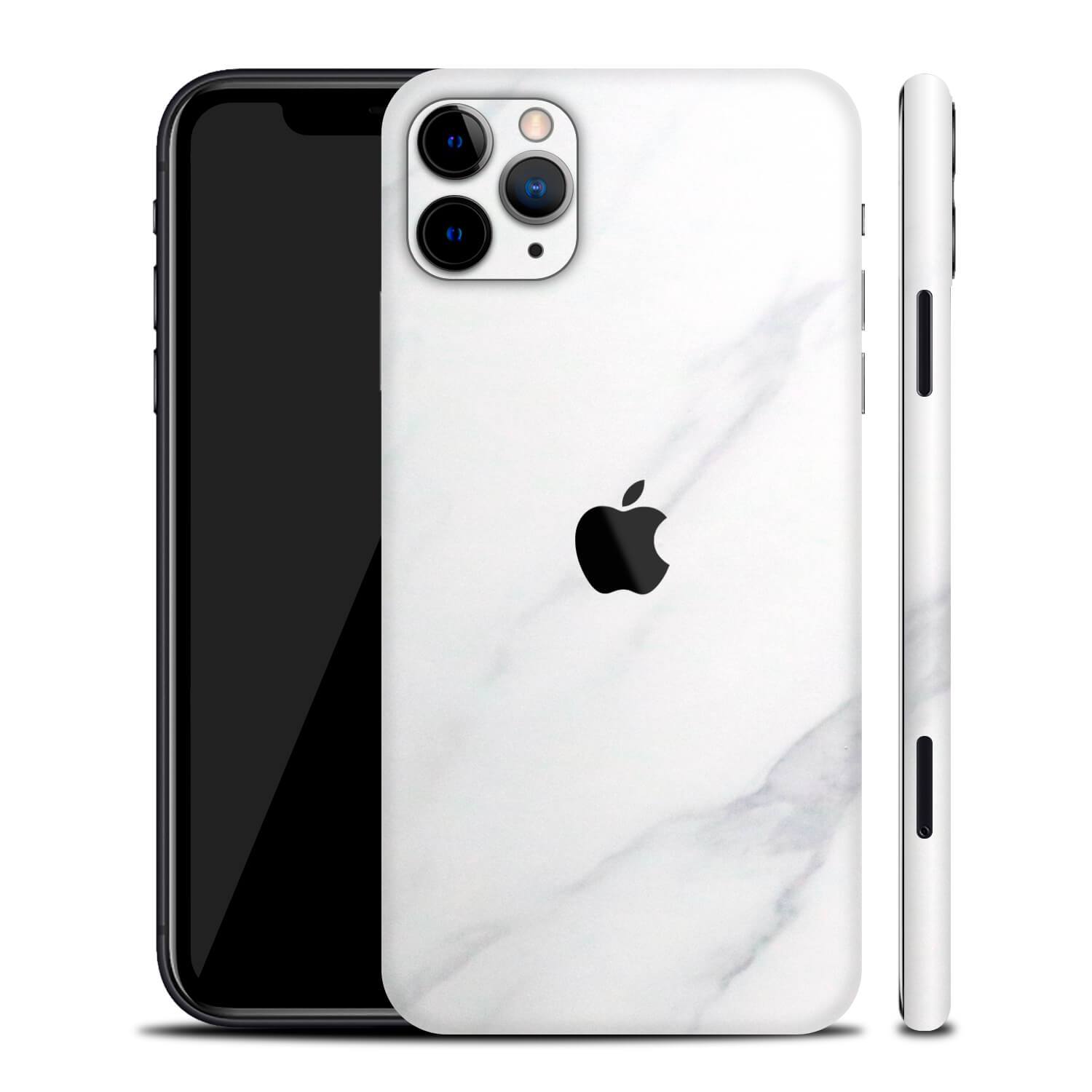 iPhone 11 Pro Max White Marble Skins