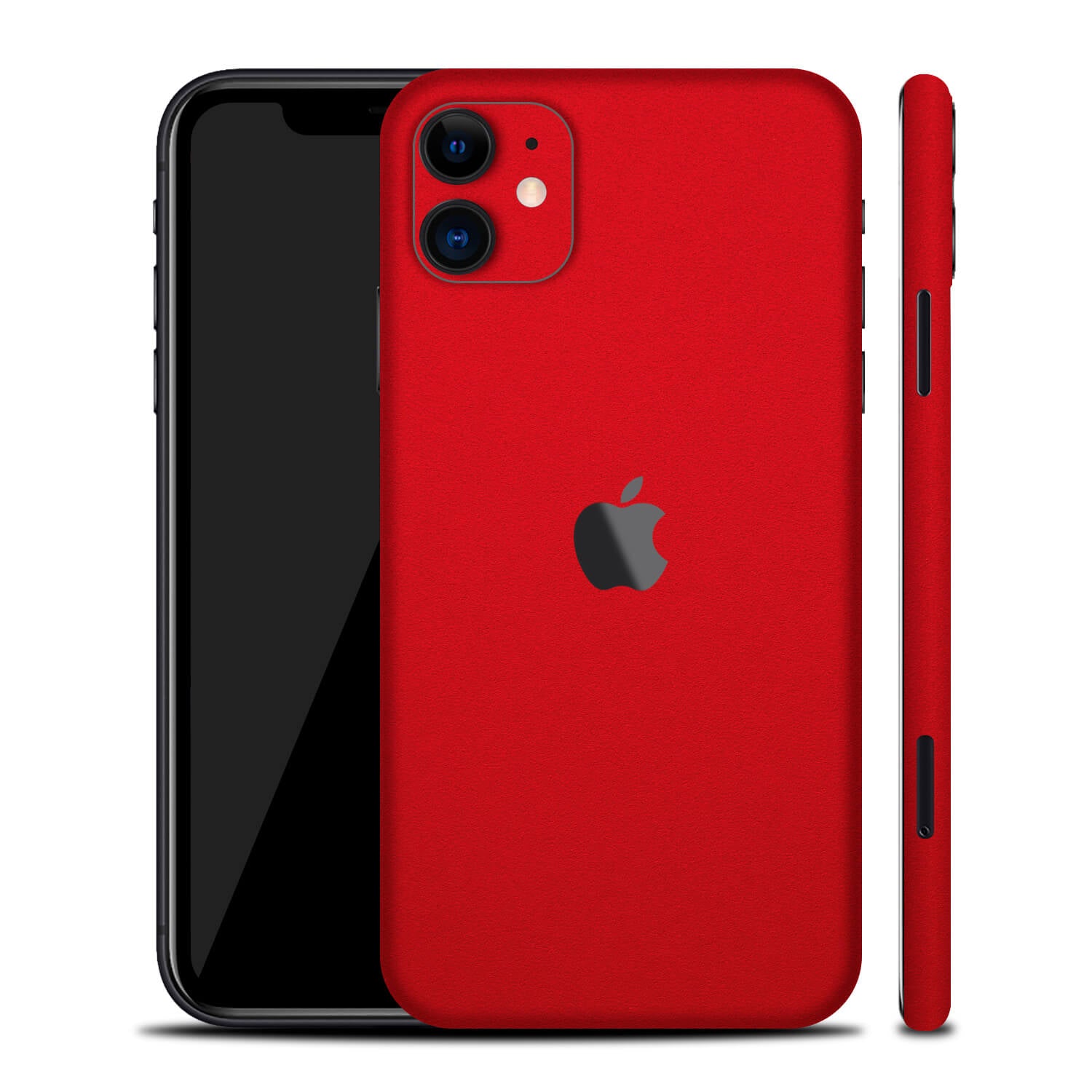 iPhone 11 Textured Matt Red Skins