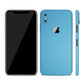iPhone XS Max Textured Matt Light Blue Skins