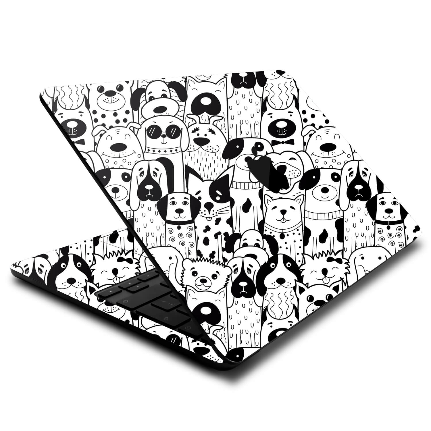 MacBook Air 13.6-inch (2022, M2) Doodles dog skins