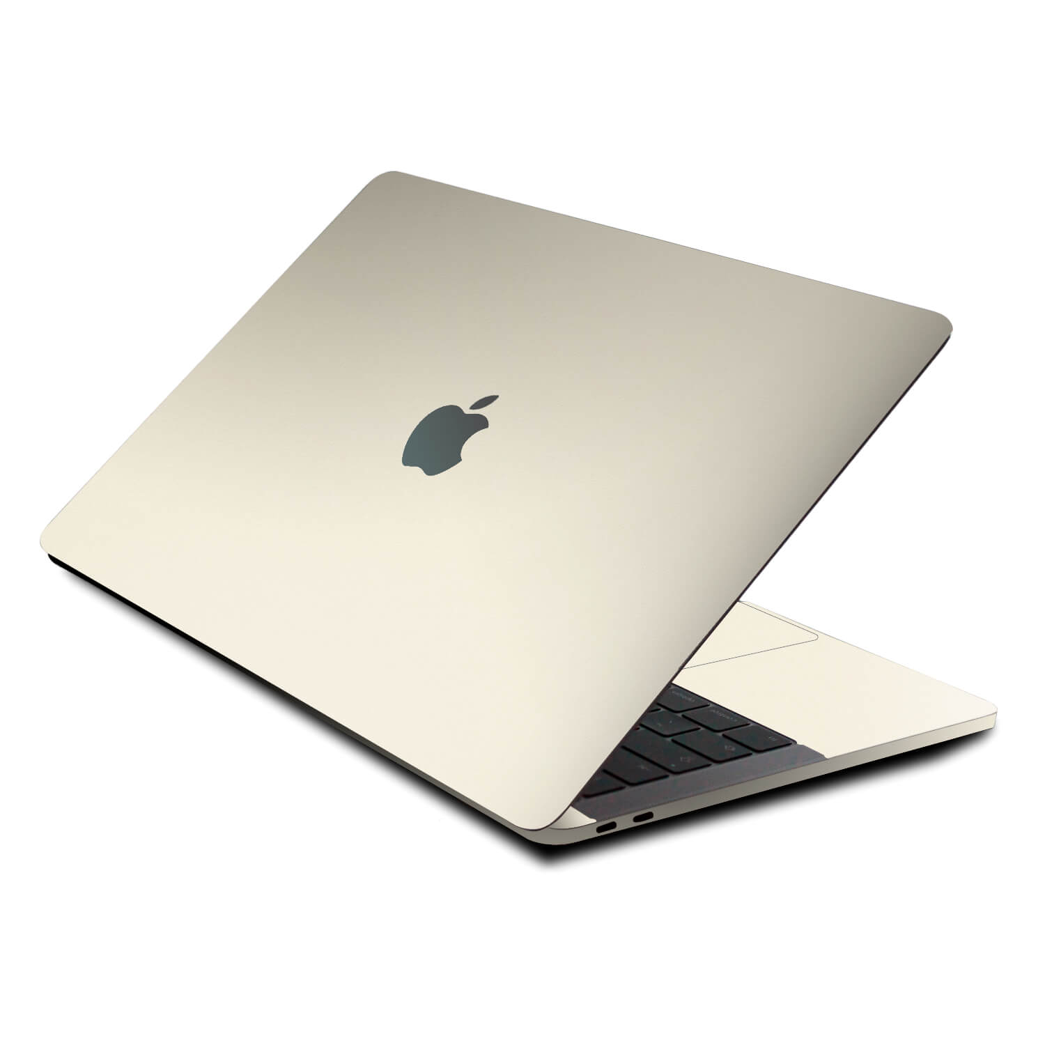 MacBook Pro 13" Skins (2020 onwards) Textured Matt Cream Skins