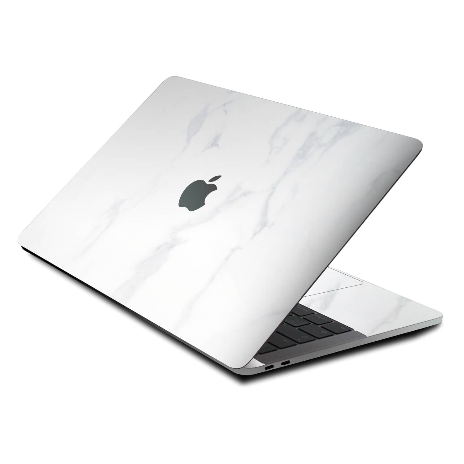 MacBook Pro 13" Skins (2020 onwards) White Marble Skins