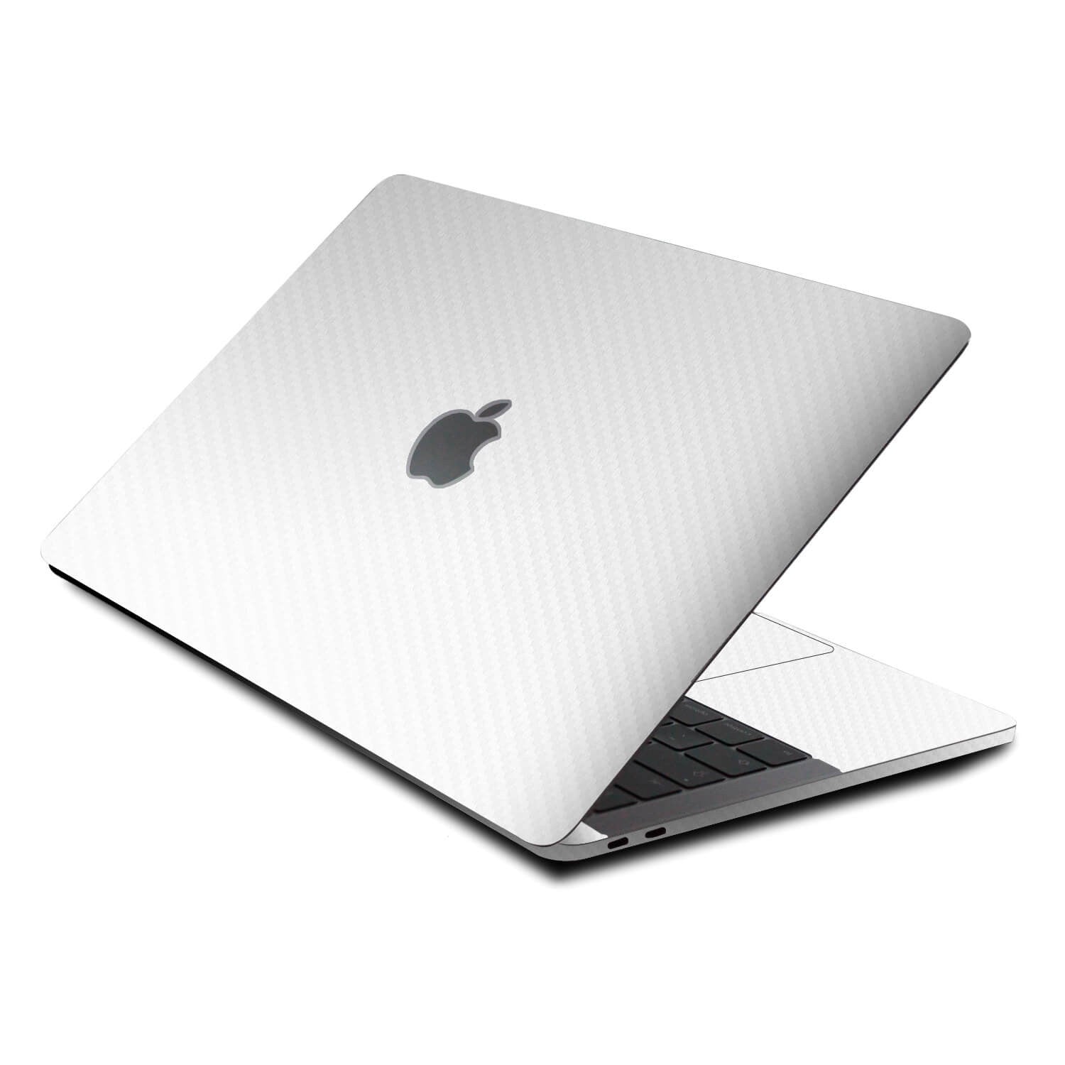 MacBook Pro 13" 2016 Touch Bar White Carbon Fibre Skins