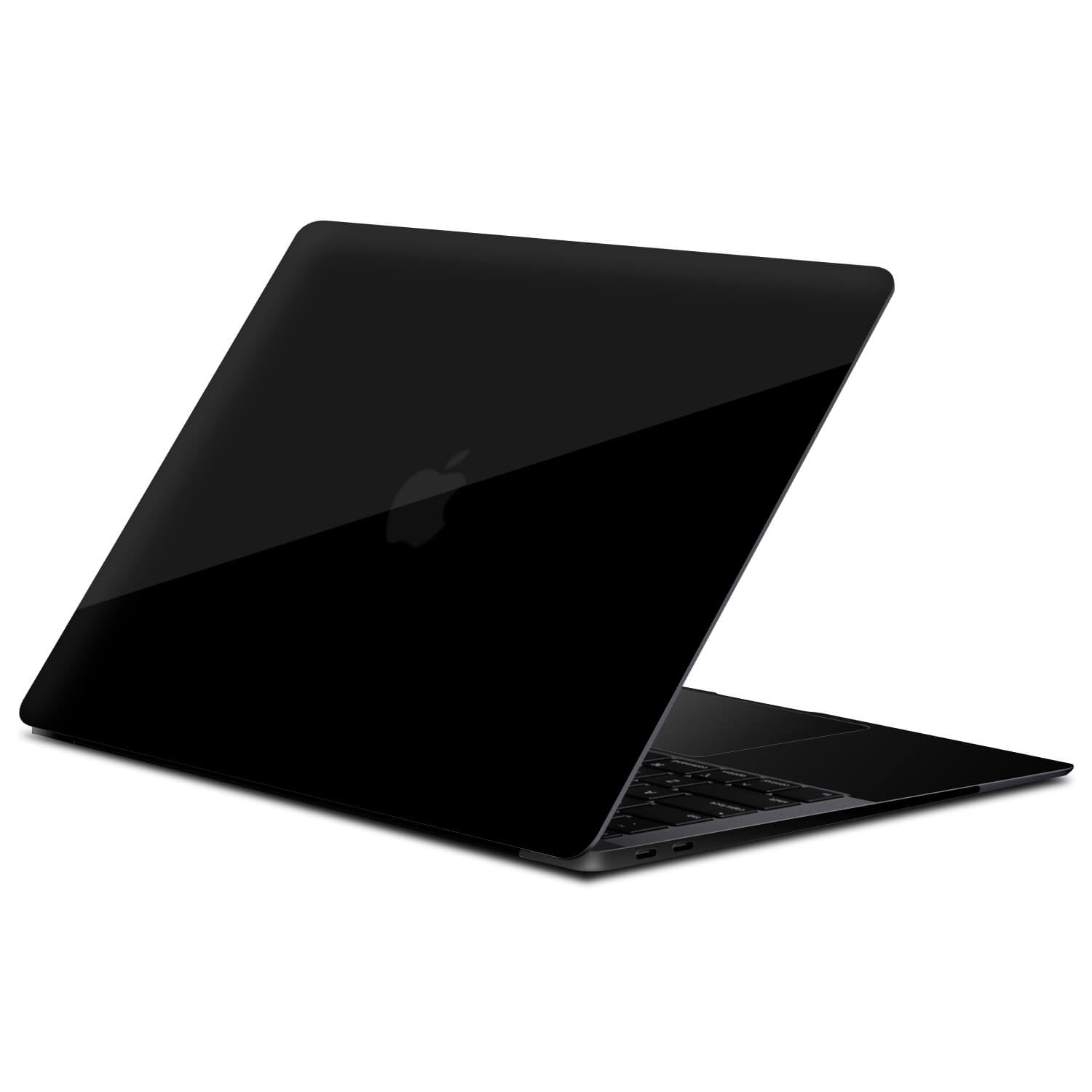 MacBook Air 13" (2020, M1) Black Gloss Skins