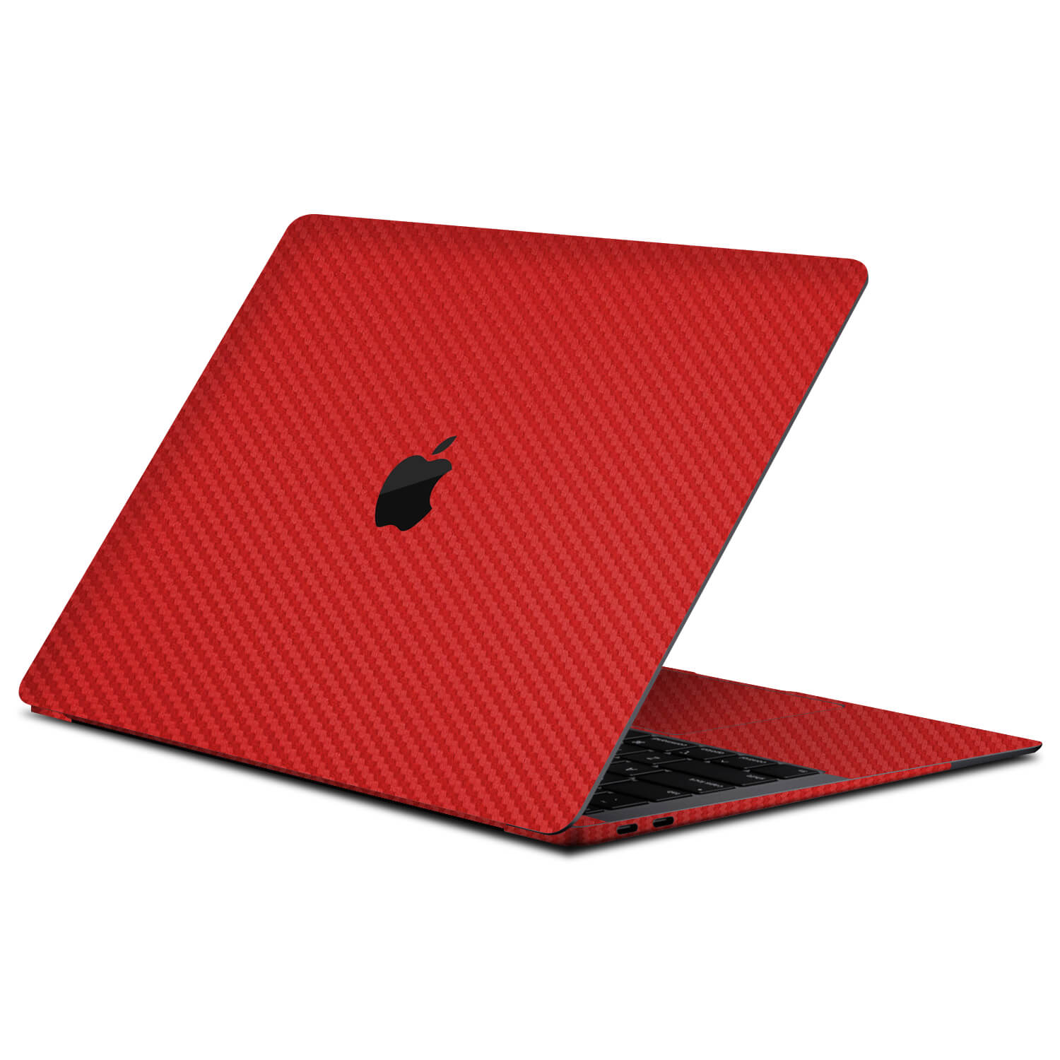 MacBook Air 13" (2018) Red Carbon Fibre Skins
