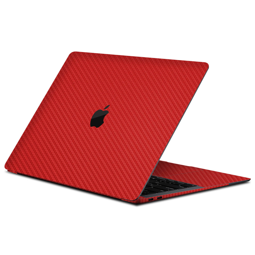 MacBook Air 13" (2020, M1) Red Carbon Fibre Skins