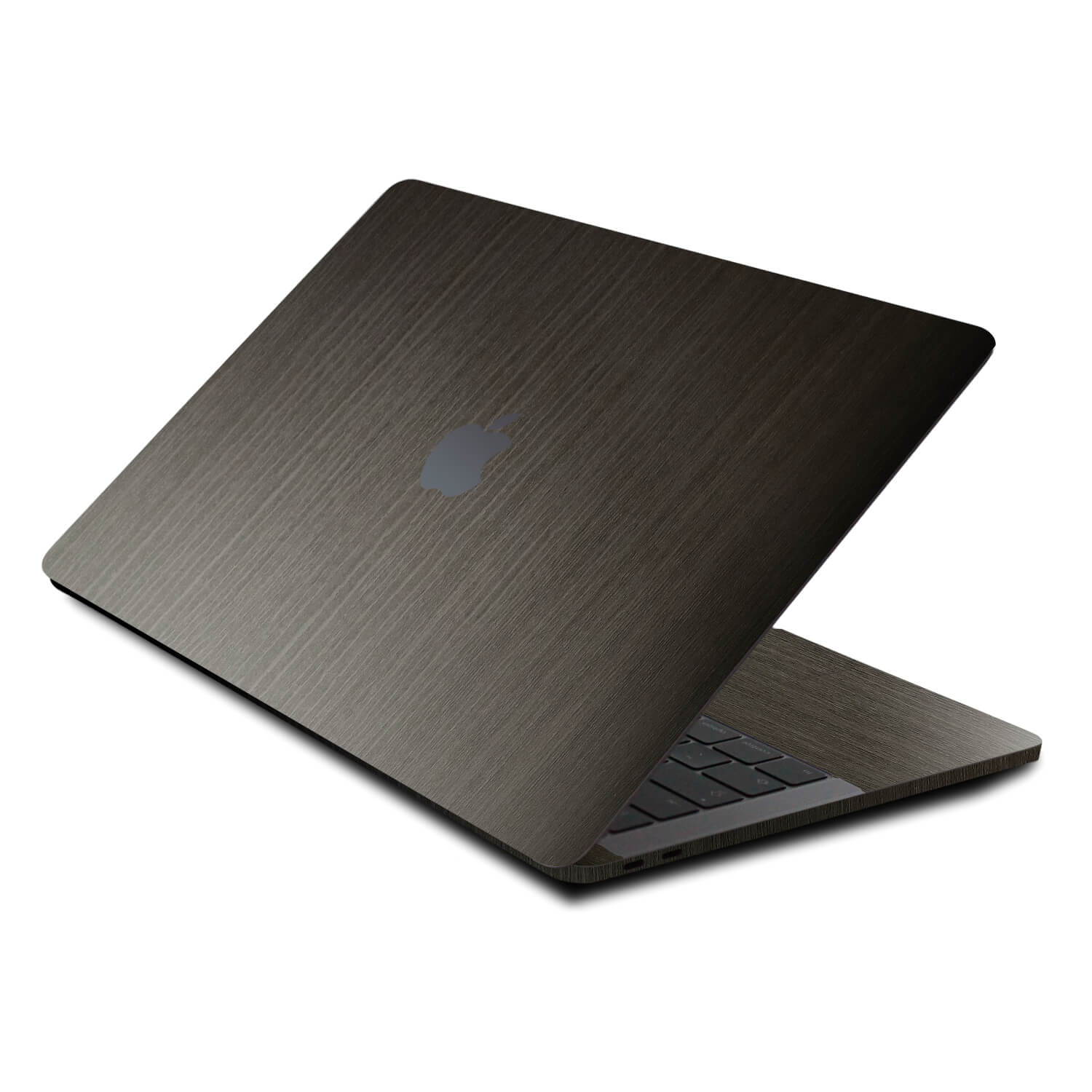 MacBook Pro 16-inch Silverblack Wood Skins